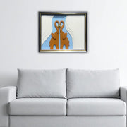 Elephant Family Shadow Box Painting Set – 20×24 inches (Each) –