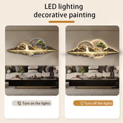 Serenity Acrylic Crystal LED Painting | 48×24 in | (Remote-Controlled Backlight)