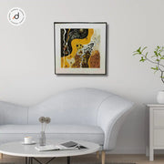 Contemporary Shadow Box Wall Art – Floral & Abstract Set (40×40 cm, Open Frame)