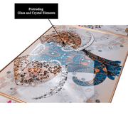 Elephant Jeweled Horizon 3pcs Crystal Painting