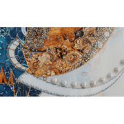 Elephant Jeweled Horizon 3pcs Crystal Painting