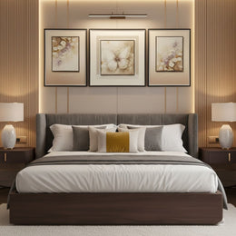 Butterfly Dreams Leather Painting Set – Embossed Butterfly & Florals (Heavy Aluminum Frame)