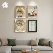 Nature & Coastal Collection – Shadow Box Wall Art (40×50 cm, Glass Frame)