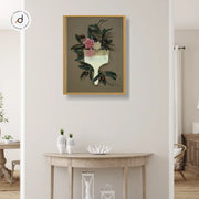 Floral & Nature Series – Shadow Box Wall Art (40×60 cm, Glass Frame)