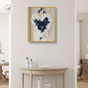 Floral & Nature Series – Shadow Box Wall Art (40×60 cm, Glass Frame)