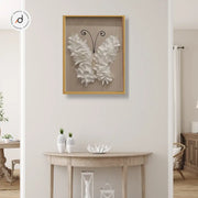 Floral & Nature Series – Shadow Box Wall Art (40×60 cm, Glass Frame)