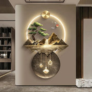 Luxury Cut out Wall Painting with Led Light 60 × 130 cm
