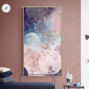 Galaxy Dreams Canvas Painting | 30×48 in | (3D Embossed, Aluminum Frame)