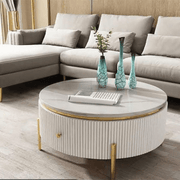 Crystal Chic Round Center Table