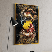 Astral Aquatic Aura Crystal Painting