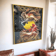 Astral Aquatic Aura Crystal Painting