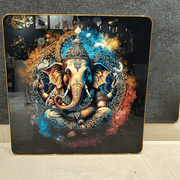 Ganesha Pristine Crystal Painting