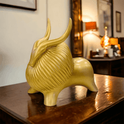Himalayan Golden horn Yak Showpiece