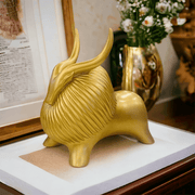 Himalayan Golden horn Yak Showpiece