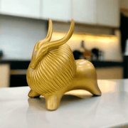 Himalayan Golden horn Yak Showpiece