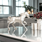 Abstract Resin Horse Showpiece