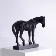 Graceful Echoes Horse Showpiece