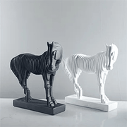 Graceful Echoes Horse Showpiece