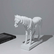 Graceful Echoes Horse Showpiece