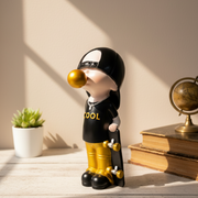 Bubble Gum Skater Boy Figurine Figurines | 12×7 inch | Table Decor Set