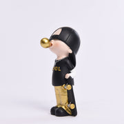 Bubble Gum Skater Boy Figurine Figurines | 12×7 inch | Table Decor Set
