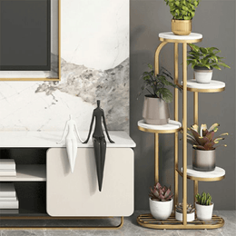 Nature's Gallery Artistic Planter Stand