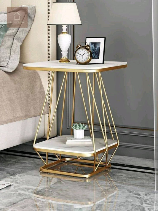 Decorporium Modern Bed Sides Table Accent End Table for Living Room