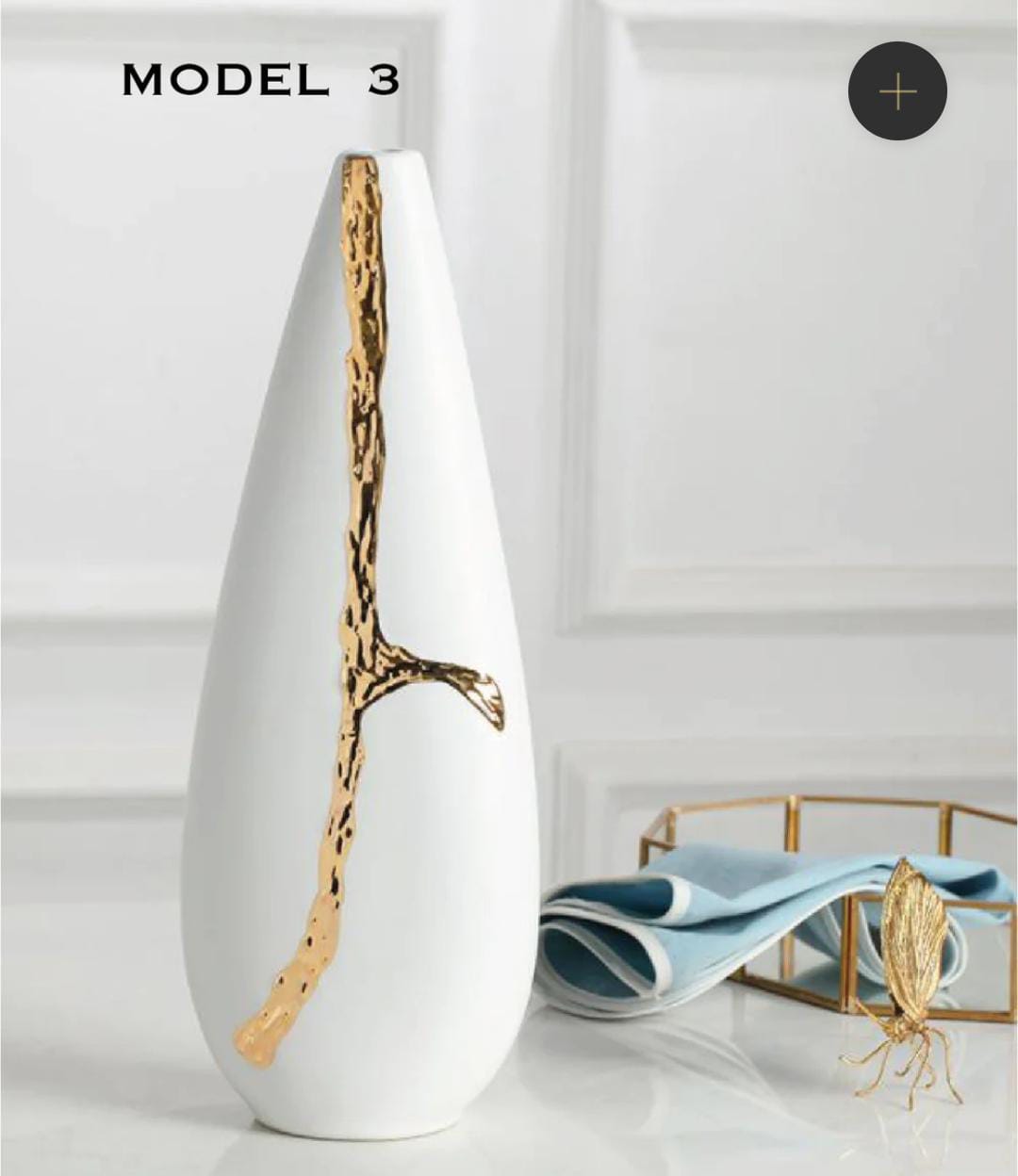Exquisite Stylish and Modern  Vase For Decor