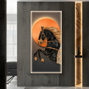 Shimmering Canvas Luxurious LED Light Painting