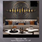 Metallic Abstract Wall Art
