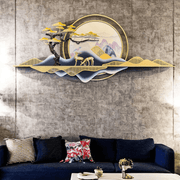 Verdant Grace Metal Art