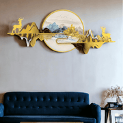 Welded Whitetails Wall art