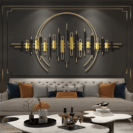 Metallic Abstract Wall Art