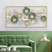 Floral Symphony Metal Art