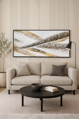 Abstract Horizons Canvas Painting
