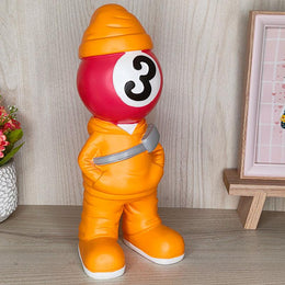 Billiards Boy Figurine – 9 inch Table Decor Showpiece