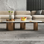 Modern and Luxury Cylindrical base Centre Table