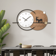 GlamourGlow Wall Clock