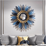 Antique Bronze Framed Wall Mirror