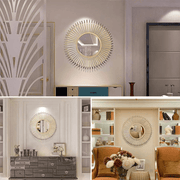 Scandinavian Round Wall Mirror
