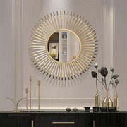Scandinavian Round Wall Mirror