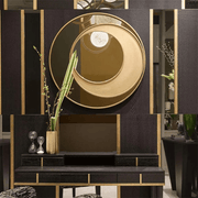 Mid-Century Sunburst Wall Mirror