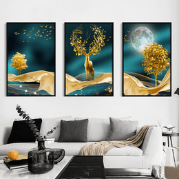 Whispering Crystals 3pcs Crystal Painting