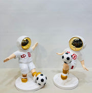 Astronaut Football Figurines | 11×10 inch | Table Decor