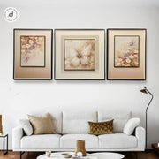 Butterfly Dreams Leather Painting Set – Embossed Butterfly & Florals (Heavy Aluminum Frame)