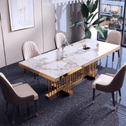 Elegant Imported Top Dining Table Set