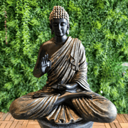 Black & Gold Buddha Sculpture