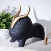 Himalayan Golden horn Yak Showpiece