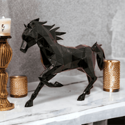 Abstract Resin Horse Showpiece