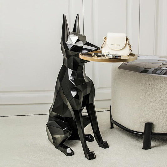 Dog artifacts Side Table